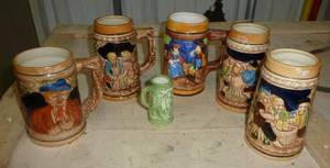lot 259 image: lot of 20 beer steins