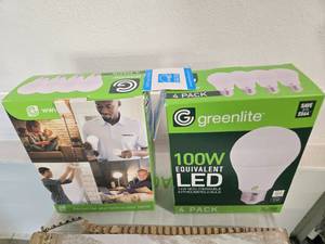 lot 10 image: Lot of Two Packs containing 8 LED 100W Light Bulbs (NEW)