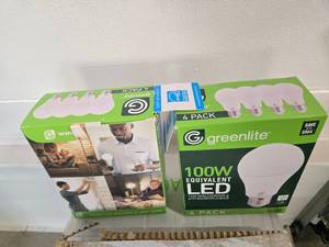 lot 11 image: Lot of Two Packs containing 8 LED 100W Light Bulbs (NEW)