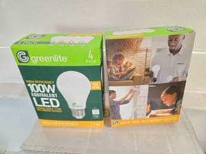 lot 15 image: Lot of Two Packs containing 8 High Efficiency LED 100W Light Bulbs (NEW)