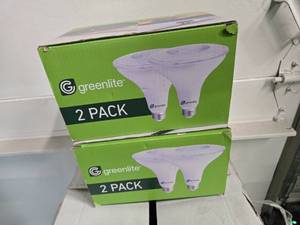 lot 16 image: Lot of Two Packs containing 4 LED 120W Light Bulbs (NEW)