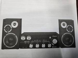 lot 35 image: Victor  System (  with two speakers) NEW and in an open Box