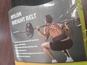 lot 60 image: Nylon Weight Belt (NEW)