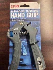 lot 66 image: SPRI Easy Adjust Counting Hand Grip (NEW)
