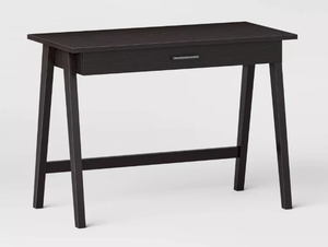 lot 72 image: Paulo Wood Writing Desk with Drawer - Threshold