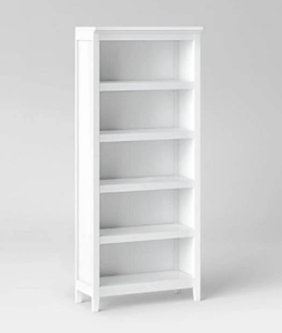 lot 78 image: 72 Carson 5 Shelf Bookcase Threshold