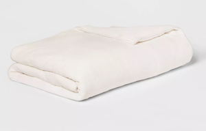 lot 316 image: 55x80 Microplush Weighted Blanket with Removable Cover - Threshold