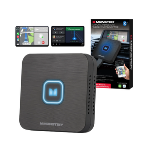 lot 328 image: Monster Wireless CarPlay & Android Auto Adapter Effortlessly Connect Your Smartphone to Your Cars Infotainment System
