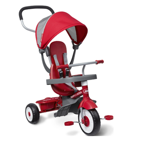 lot 339 image: Radio Flyer, 4-in-1 Stroll n Trike, Grows with Child, Red