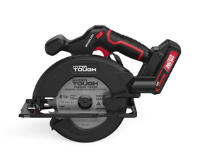 lot 356 image: Hyper Tough 20V 6.5in. Brushless Circular saw, with 2.0Ah Battery Pack and Standard Charger