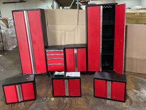 lot 1 image: NewAge Bold Series 8 Piece Cabinet Set