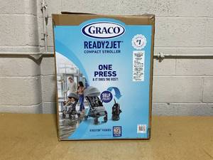 lot 62 image: Graco Ready2Jet Compact Infant Toddler Stroller, 1 Count, Kingston