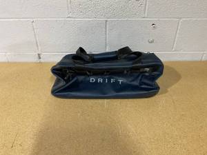 lot 301 image: D DRIFT ALL THINGS WATER Waterproof Boat Bag - 33L Navy Blue Backpack with TPU Coating, 840 Denier, Floating Dry Bag for Kayaking, Fishing, and Outdoor Adventures