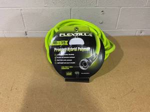 lot 306 image: Flexzilla Premium Grade Garden Hose, 58 in. x 100ft., Hybrid Polymer, ZillaGreen