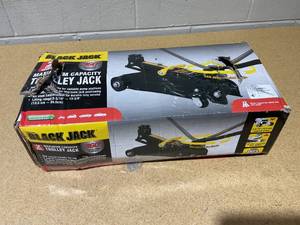 lot 213 image: Black Jack T82016W 2 Ton Trolley Jack with 360 Rotation Handle