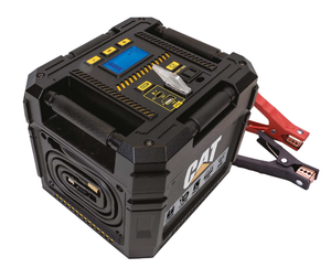 lot 25 image: CAT Cube 1750A Jump Starter, 200W Inverter, 120 PSI Compressor