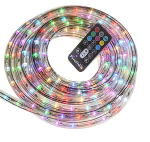 lot 218 image: Paradise Multi-colour LED Rope Light 5.49 m (18 ft.) with Remote Control
