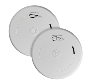 lot 222 image: 2PCS First Alert Battery-Powered ElectrochemicalPhotoelectric Smoke and Carbon Monoxide Detector