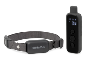 lot 389 image: Premier Pet 1000 foot Dog Trainer with Rechargeable Battery, 16 levels of static correction
