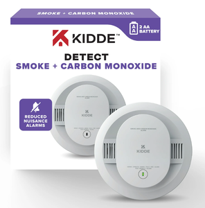 lot 397 image: Kidde Battery-Operated Combination Smoke & Carbon Monoxide Detector