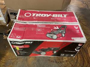 lot 30 image: Troy-Bilt 163cc Gas Powered 21 Front-Wheel Drive Walk-Behind Mower, TB200