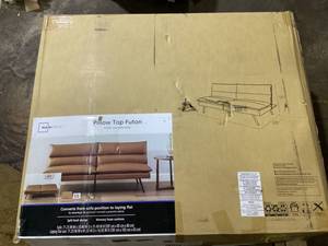 lot 434 image: Mainstays Pillow Top 71.25 Futon