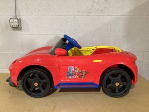 lot 438 image: Kids Ride-on Car Paw Patrol 6v Battery Toy Rescue Vehicle