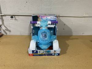 lot 371 image: 6V Huffy Disney Frozen Electric Ride-On Quad, Ages 1.5, Bubbles