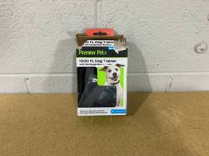 lot 386 image: Premier Pet 1000 Foot Dog Trainer with Rechargeable Battery