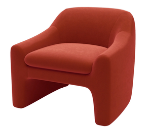lot 130 image: Better Homes & Gardens Emerson Curvy Accent Chair