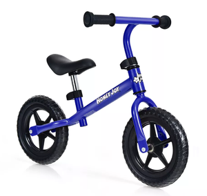 lot 277 image: HoneyJoy Kids Balance Bike No Pedal Training Bicycle wAdjustable Handlebar & Seat