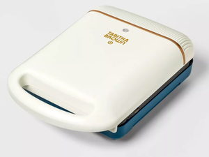 lot 280 image: Non-Stick Indoor Grill Dark Teal Blue - Tabitha Brown for Target