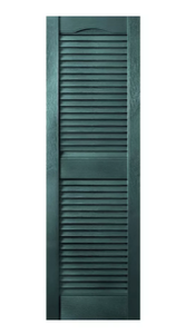 lot 440 image: Plastic Development Group Exterior Vinyl Louvered Shutters