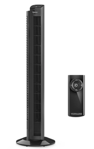lot 447 image: Vornado OZI42 42 Whole Room Tower Fan, Powerful Air Circulation, Space-Saving Design, Quiet Operation, 5 Speed Settings