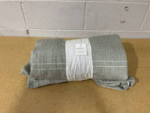 lot 194 image: Microstripe Matelass Coverlet - Hearth & Hand