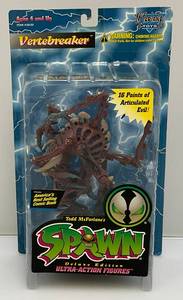lot 9 image: Todd Mcfarlanes SPAWN Deluxe Edition Utra-Action Figures Including Vertebreaker (NIB)