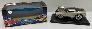 lot 13 image: 118 Scale Muscle machines 66 Mustang Die Cast Car (Loose In Original Box)