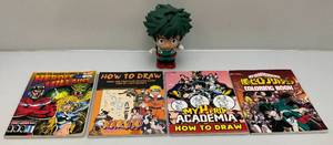 lot 16 image: Misc. How To Draw Books Including My Hero Academia, IZUKU MIDORIYA Bank & More