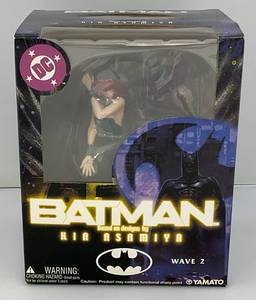 lot 23 image: DC YAMATO Brand  BATMAN Based On Designs by Kia Asamiya Wave 2 Mini Figurine (NIB)
