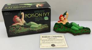Vintage  DC Direct Limited Edition Of 2.100 POISON IVY Cold-Cast Porcelain Hand-Painted Statue (NIB)