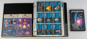 lot 28 image: Vintage Star Trak Trading Cards In Album & Star Trek Cassettes