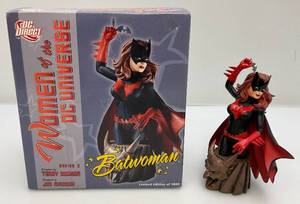 lot 52 image: DC Direct Series 2 Women Of DC Universe (BATWOMAN) Designed By Terry Dodson Sculpted By Jim Maddoh Limited Edition Of 4,000 Hand Painted Cold-Cast Porcelain Bust 5.75 Tall (NIB)