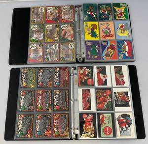 lot 55 image: The Grinch Official Trading Cards First Edition Limited Edition Collectors Album & Coca-Cola, Sin City & The Silver Age Marvel Trading Cards