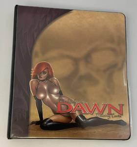 lot 56 image: THE DEFINITIVE DAWN Trading Card Collection In Album With Multipule Autographed Cards