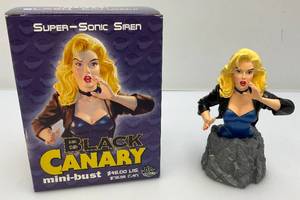 lot 85 image: DC Mini Busts (BLACK CANARY) Super-Sonuic Siren (NIB)
