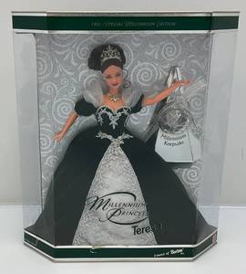 lot 91 image: 1999 Tru Special Millennium Edition BARBIE Millennium Princess Teresa (New Old Stock)