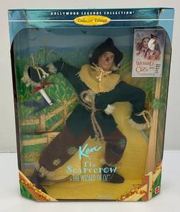 lot 92 image: 1996 Hollywood Legends Collection Collectors Edition Ken The Scarecrow From The Wizard Of Oz (New Old Stock) Box Beat Up A little Top Of Box Broke Open