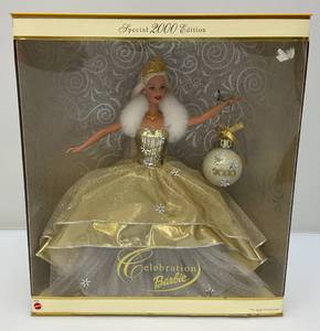 lot 100 image: 2000 Special Edition BARBIE Celebration Barbie (New Old Stock) Box Has Normal Shelf Wear