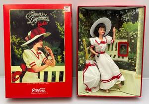 lot 109 image: 1997 Summer Daydreams BARBIE Cocas-Cola Fashion Classics Series Collector Edition Third In Series (New Old Stock) Box has Normal Shelf Wear (Missing One Shoe)