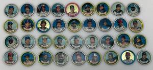 lot 128 image: 1988 TOPPS Chewing Gum Company Collectible Baseball Coins